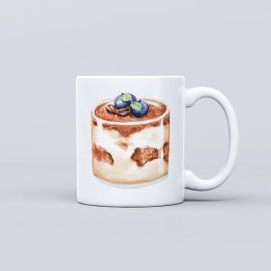 Dessert Theme Ceramic Mug - Chocolate Mousse